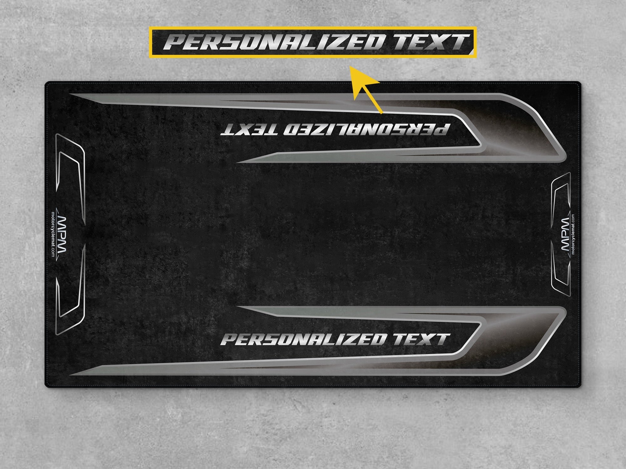 MPM Motorcycle Mat for Trike Motorcycle "Let Yourself Go Free" - MM4322