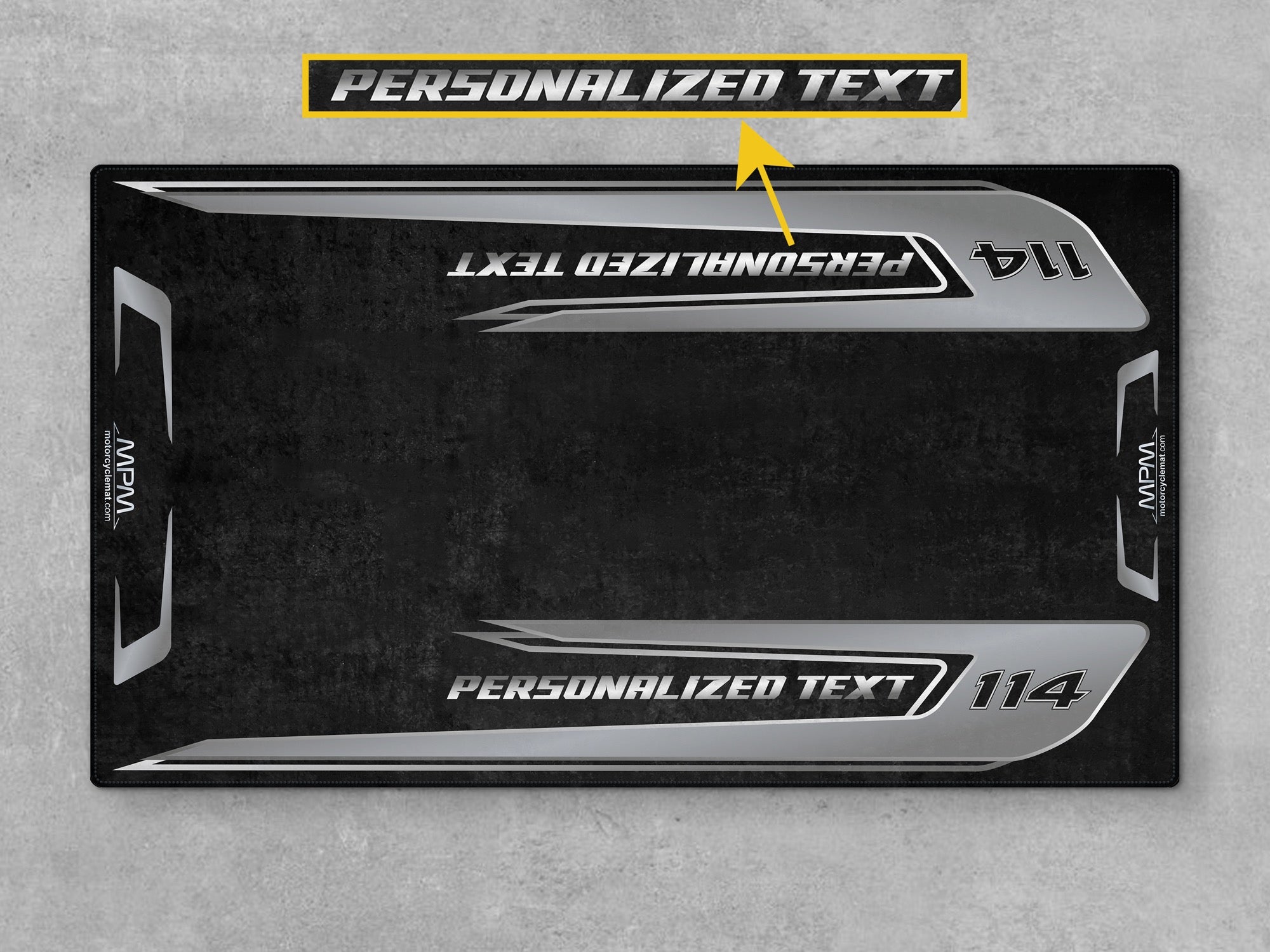 MPM Motorcycle Mat for Trike Motorcycle "Your Kind Of Ultra" - MM4323