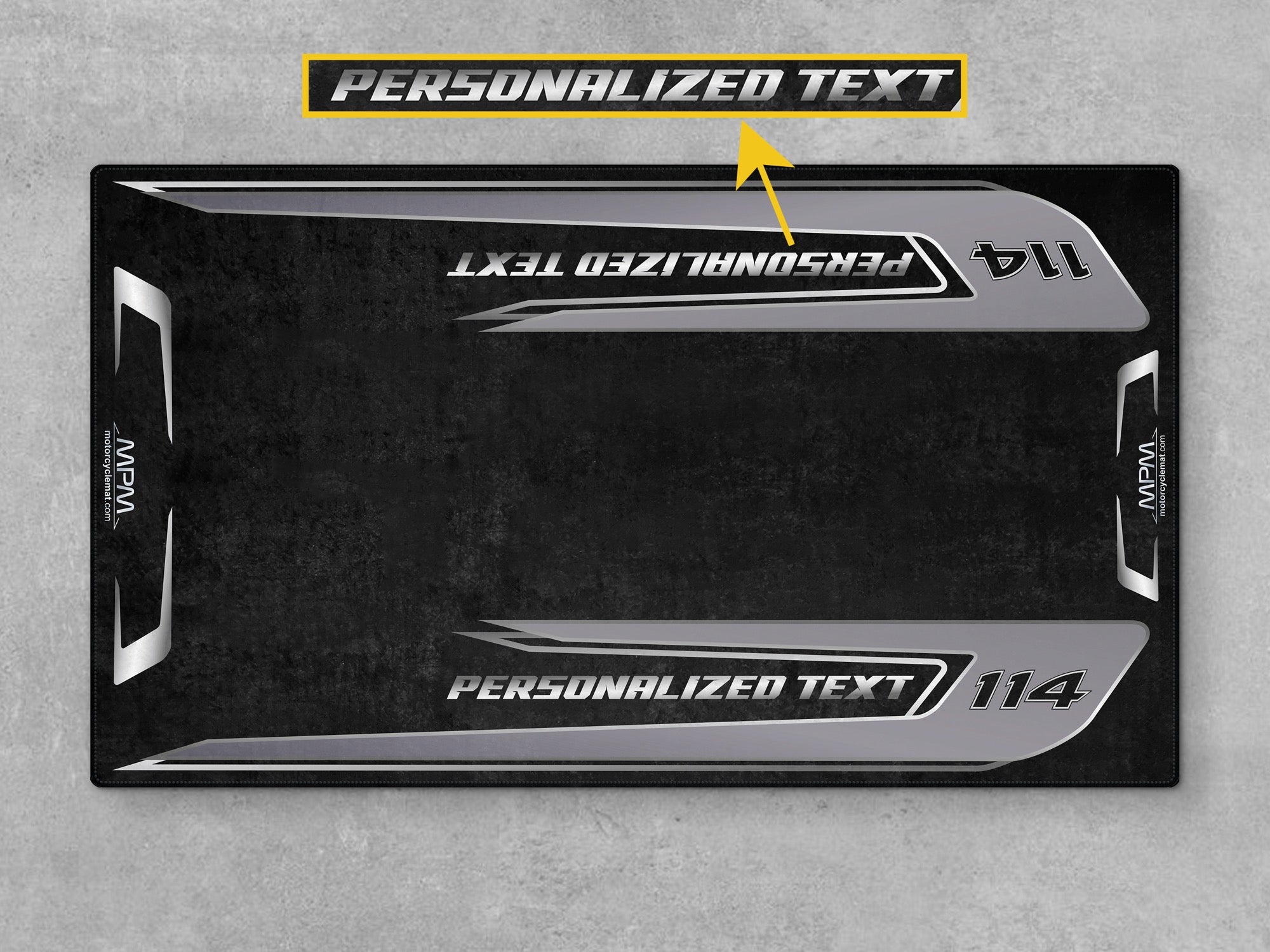 MPM Motorcycle Mat for Trike Motorcycle "Your Kind Of Ultra" - MM4323