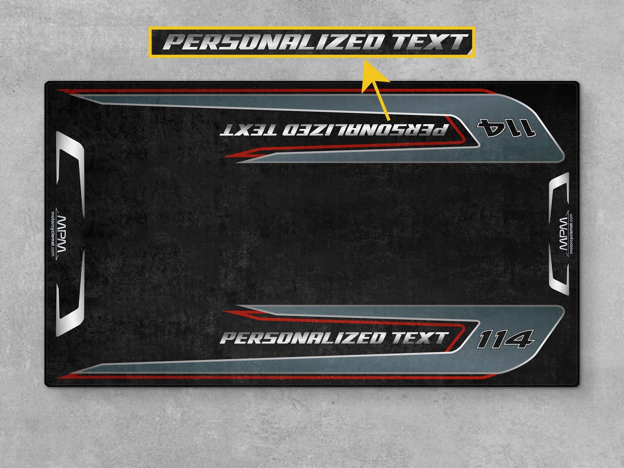 MPM Motorcycle Mat for Trike Motorcycle "Your Kind Of Ultra" - MM4323