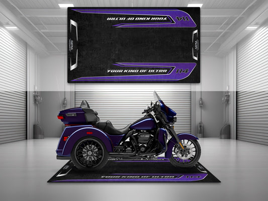 MPM Motorcycle Mat for Trike Motorcycle "Your Kind Of Ultra" - MM4323