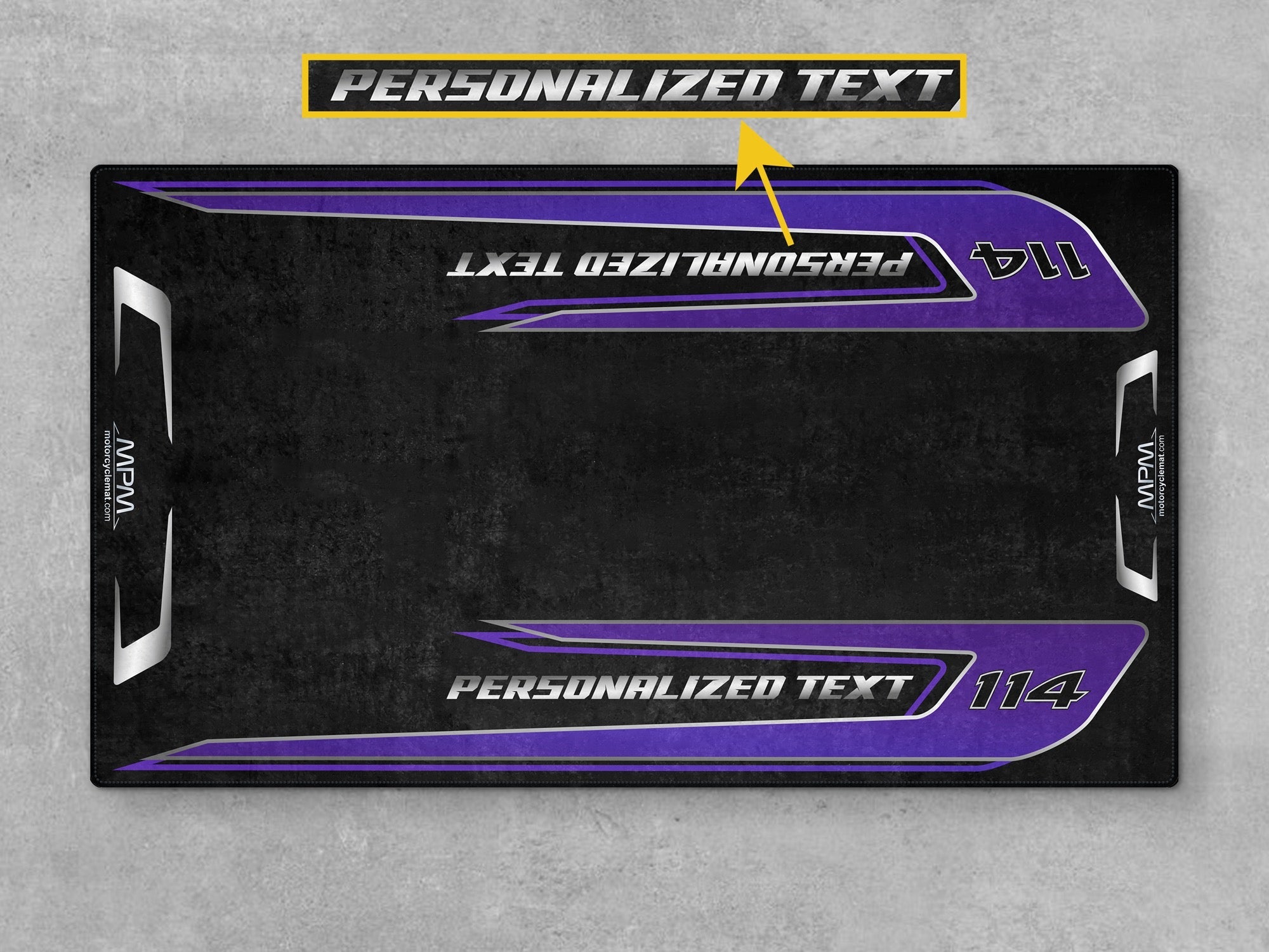 MPM Motorcycle Mat for Trike Motorcycle "Your Kind Of Ultra" - MM4323