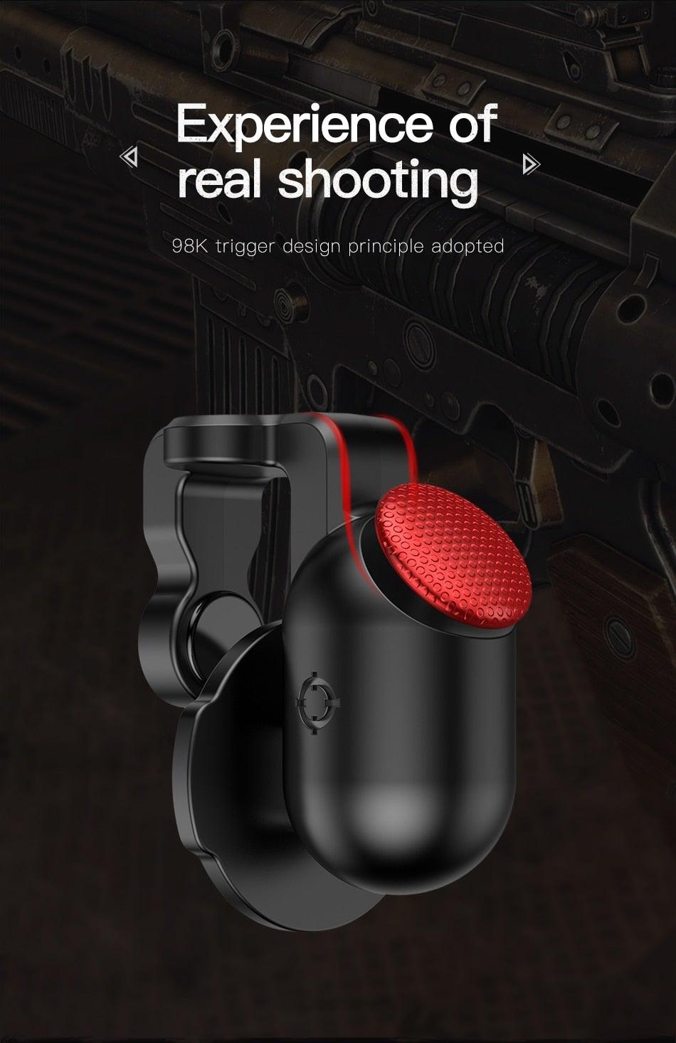 Trigger Pad Phone Mobile Gamepad Joystick For Joypad Trigger Fire Aim Button Lightweight ...