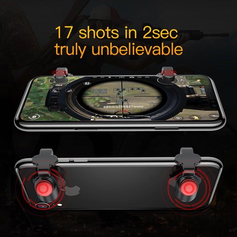 Trigger Pad Phone Mobile Gamepad Joystick For Joypad Trigger Fire Aim Button Lightweight ...