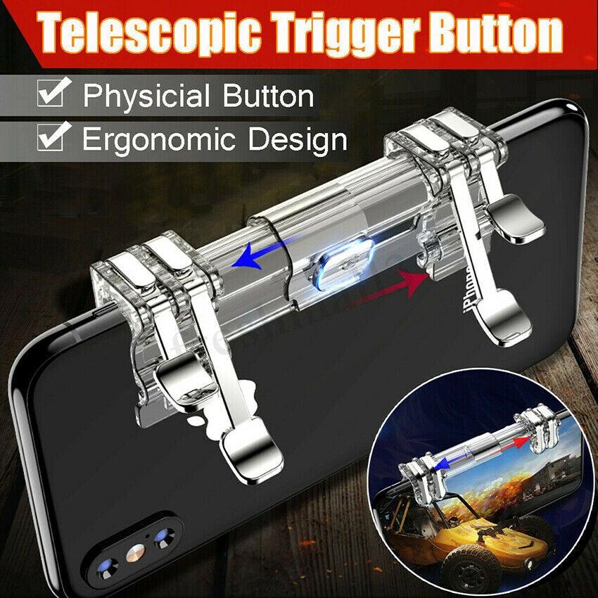 Mobile Trigger Gamepad Controller Sensitive Touch Fire Button Shooter ...