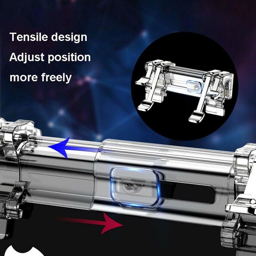 Mobile Trigger Gamepad Controller Sensitive Touch Fire Button Shooter ...