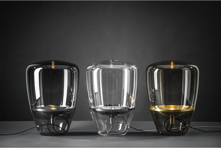 Modern Art Deco Living Room Table Lamp Glass Table Lamps for Living Room Home Deco Indoor Bedside Lamp Decorative Table Lamp Cute Study Lamps for Bedroom Décor