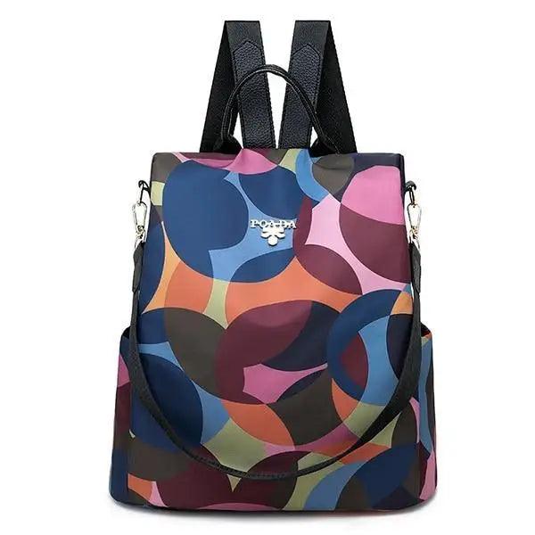 Modern Elegant  Waterproof Women's Backpack Fashionable Anti-theft Women Backpacks Nice Print School Bag High Quality Large Capacity Backpack