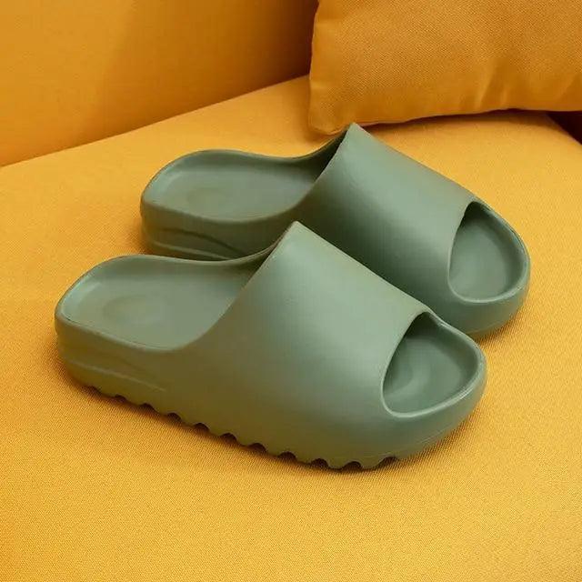 Modern Thick Soft Slippers Classic Non-slip Flip Flops Spa Slippers Indoor Outdoor Summer Unisex Flip Flops