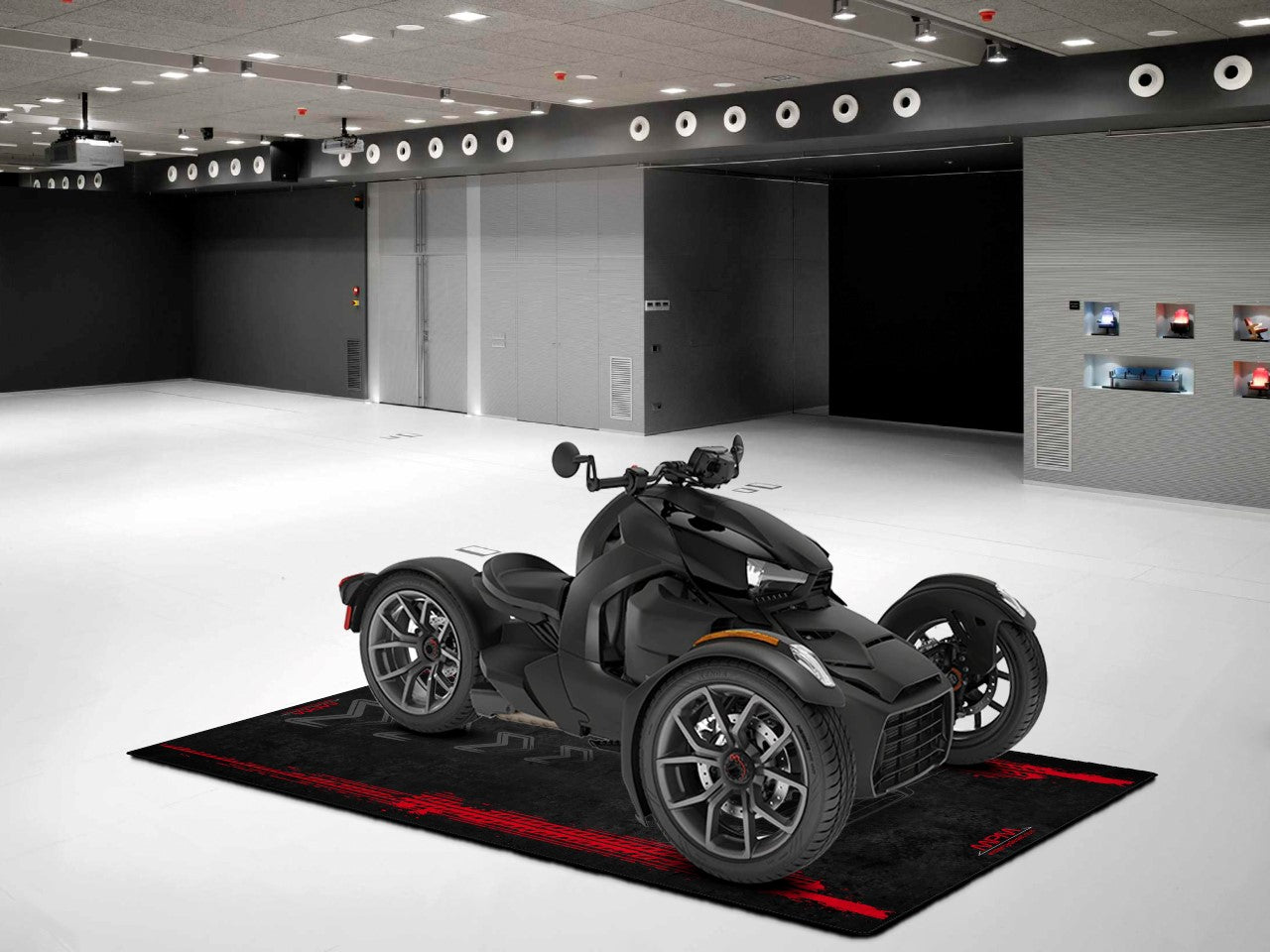 MPM Motorcycle Mat for Can-Am Ryker - U402