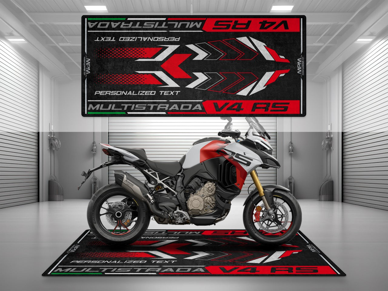 MPM Motorcycle Mat for Ducati Multistrada V4 RS - MM4114