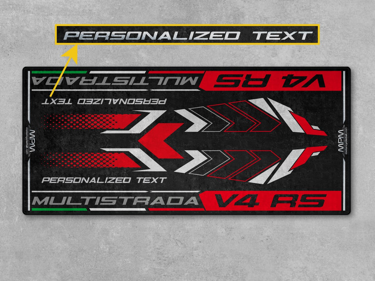 MPM Motorcycle Mat for Ducati Multistrada V4 RS - MM4114