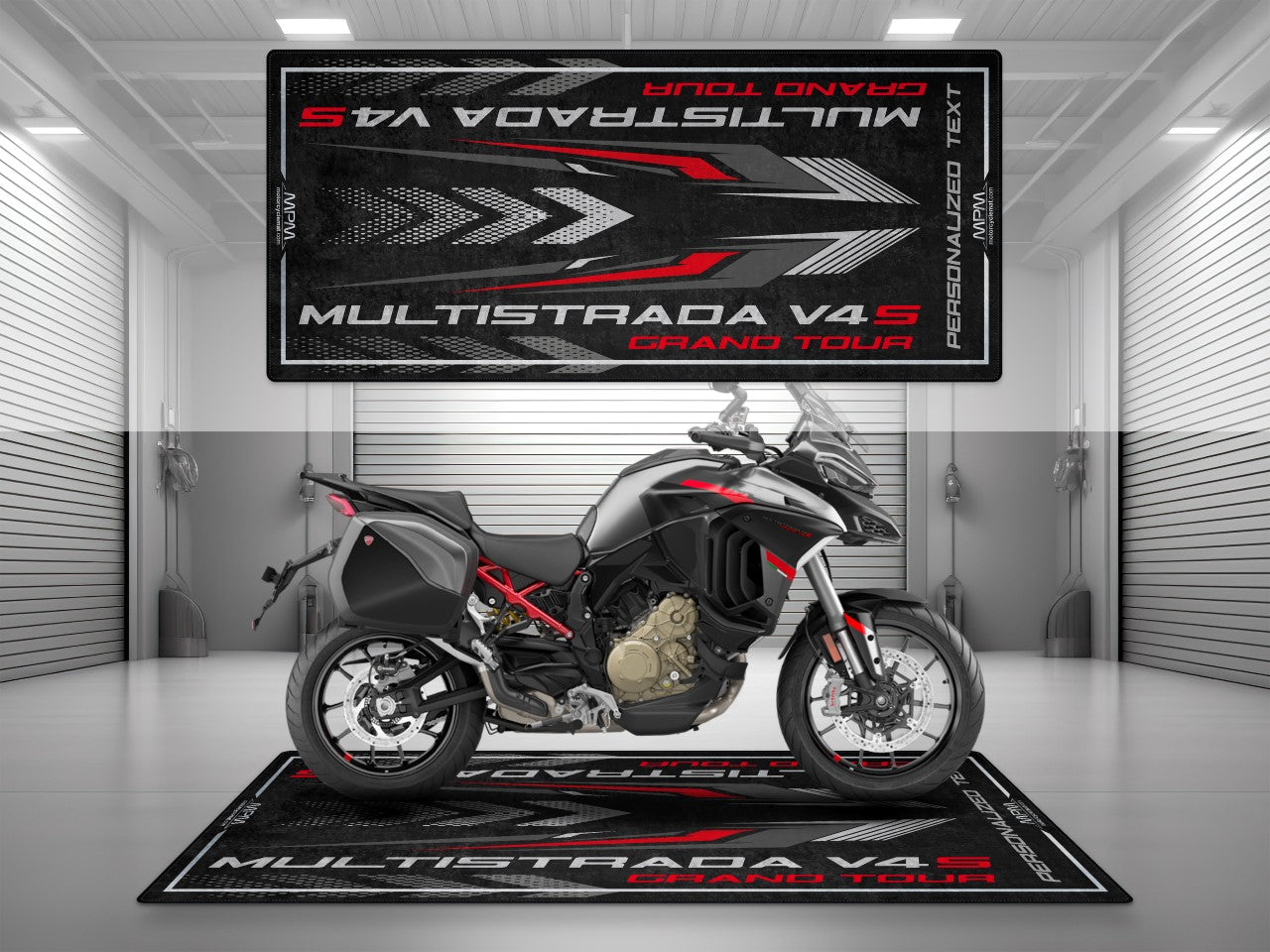 MPM Motorcycle Mat for Ducati Multistrada V4 S Grand Tour - MM4112