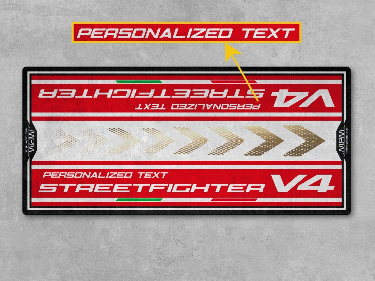 MPM Motorcycle Mat for Ducati Streetfighter V4 Supreme - MM4116