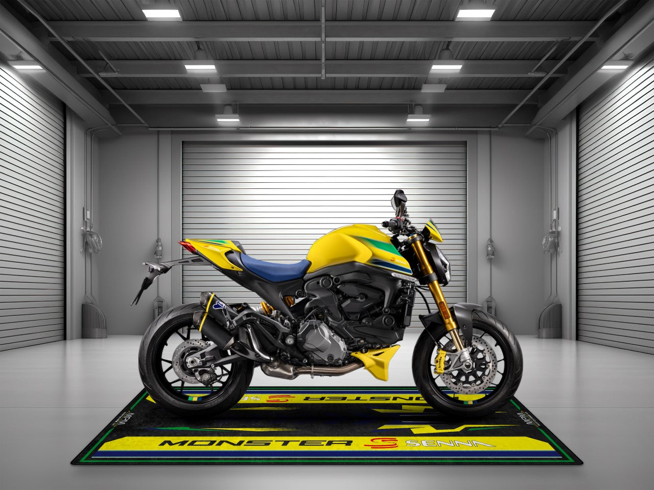 MPM Motorcycle Mat for Ducati Monster Senna - MM4107