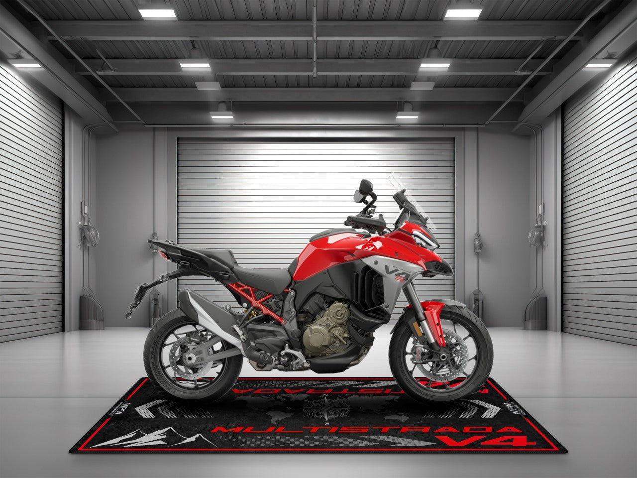MPM Motorcycle Mat for Ducati Multistrada V4 - MM4109