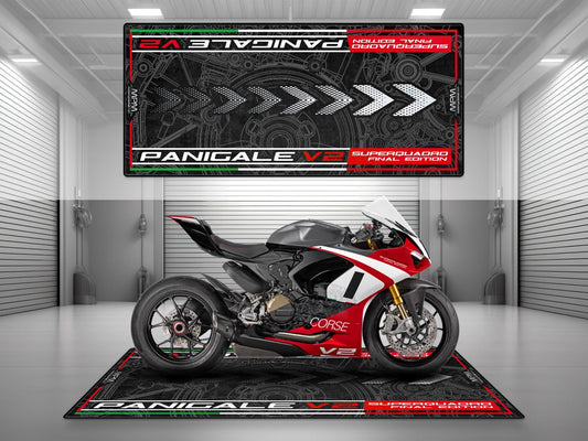 MPM Motorcycle Mat for Ducati Panigale V2 Superquadro Final Edition - MM4108