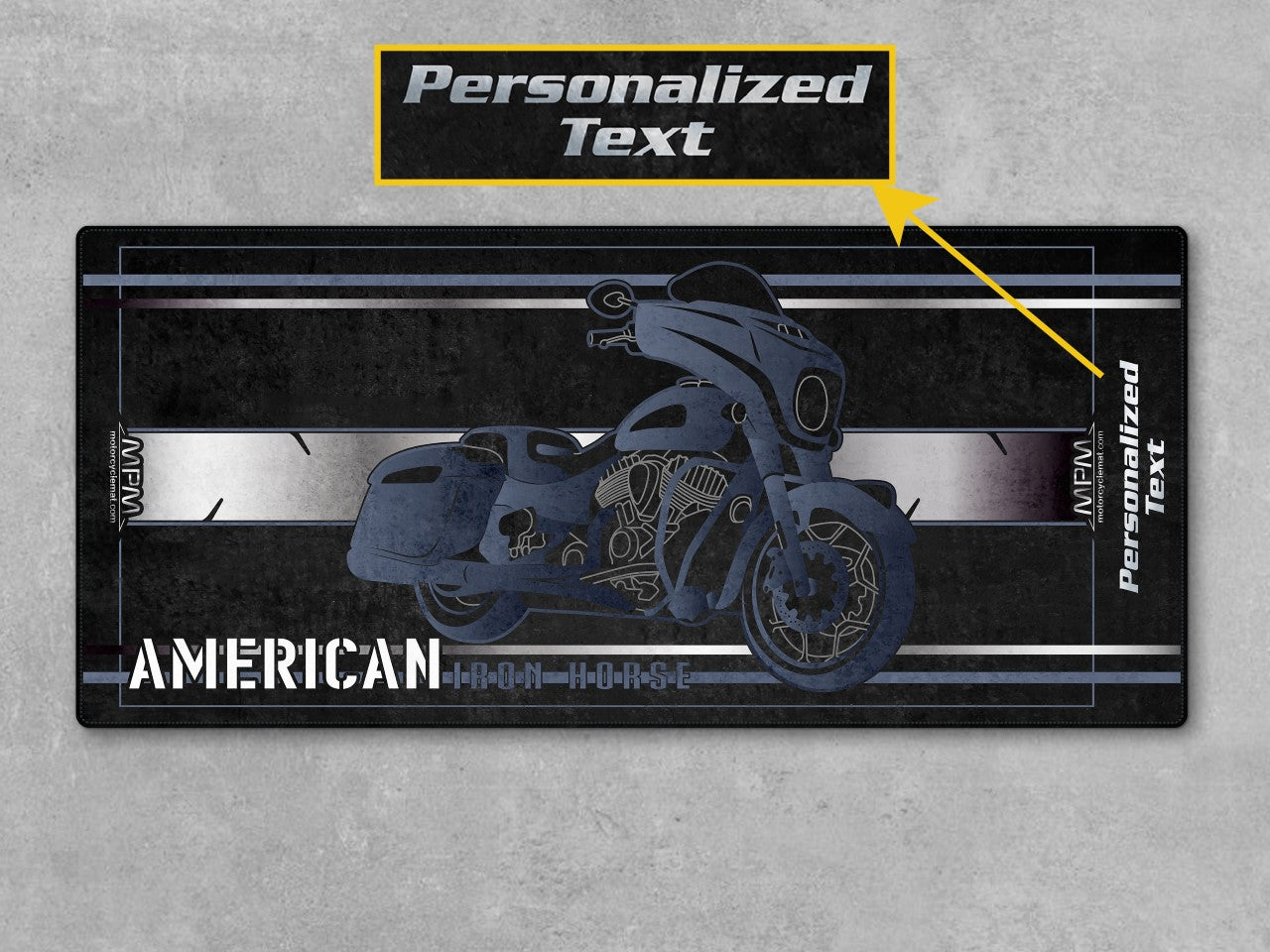 MPM Motorcycle Mat for Indian Chieftain - U302