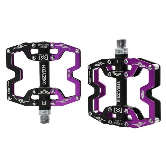 bike pedal bearings Mountain Bicycle Pedals Cycling Ultralight Aluminum Alloy 3 Bearings P –  winxwheels