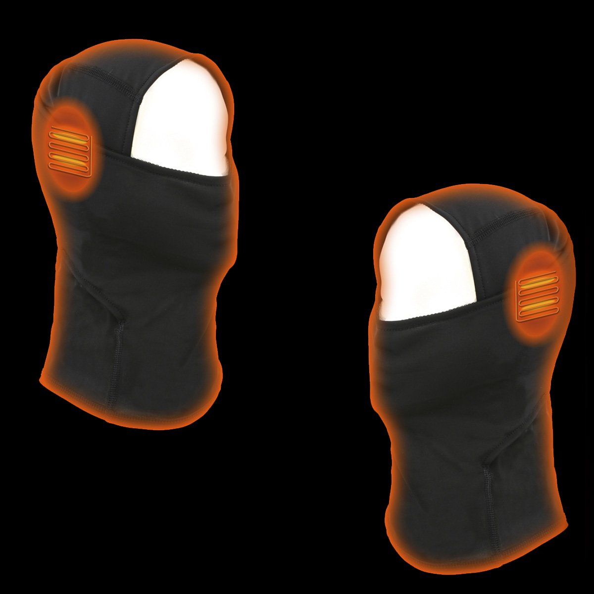 T68-SP 'The O.G.' No Logo Flat Black DOT Helmet with MP7922FMSET Heated Balaclava Bundle