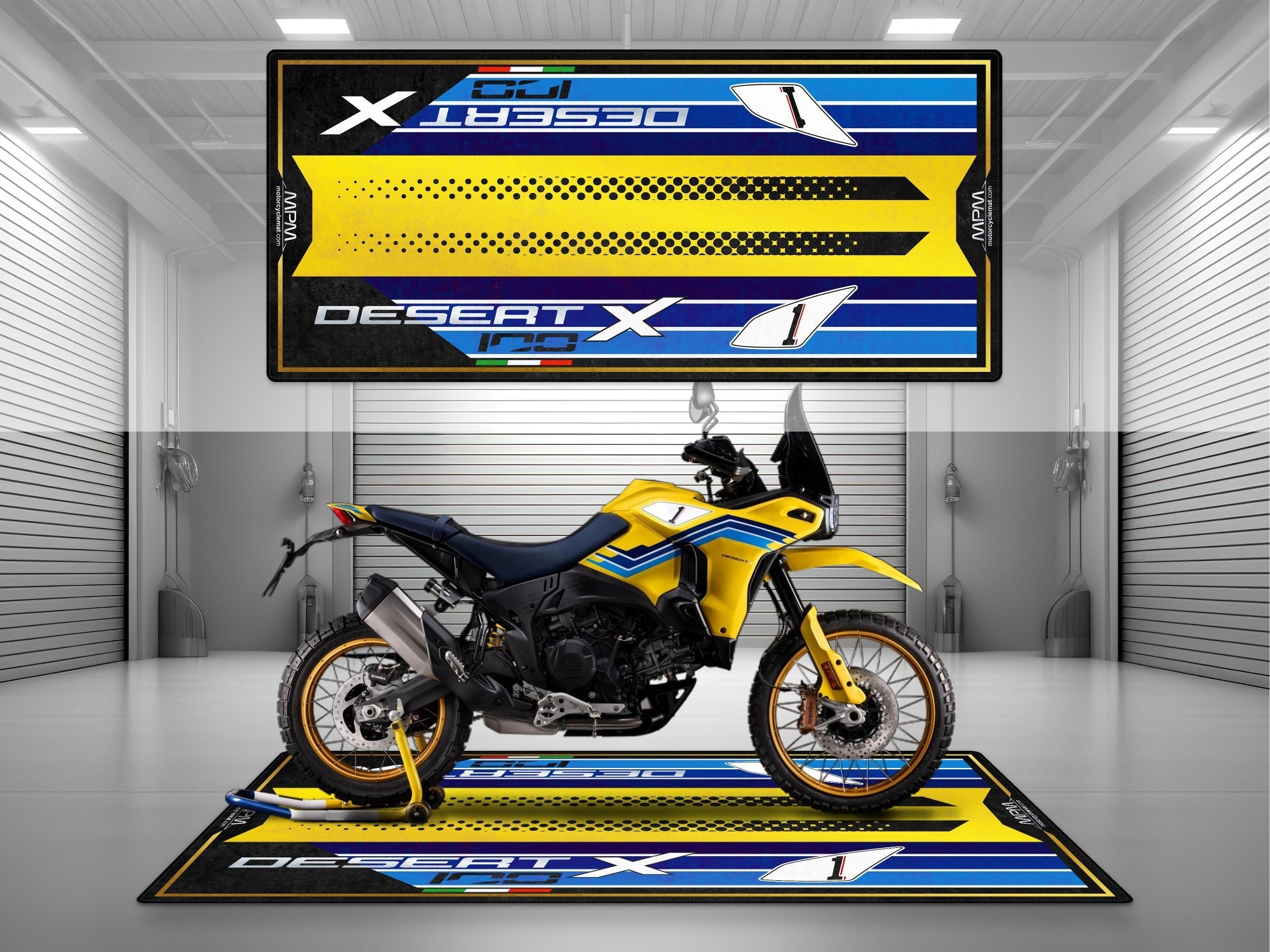 MPM Motorcycle Mat for Ducati DesertX Collezione 100 - MM4280