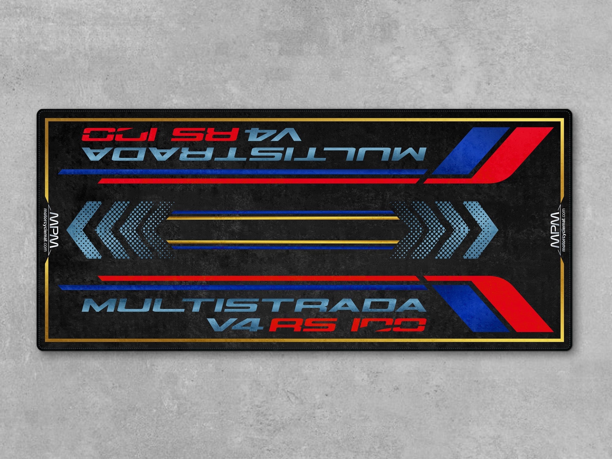 MPM Motorcycle Mat for Ducati Multistrada V4 RS Collezione 100 - MM4276