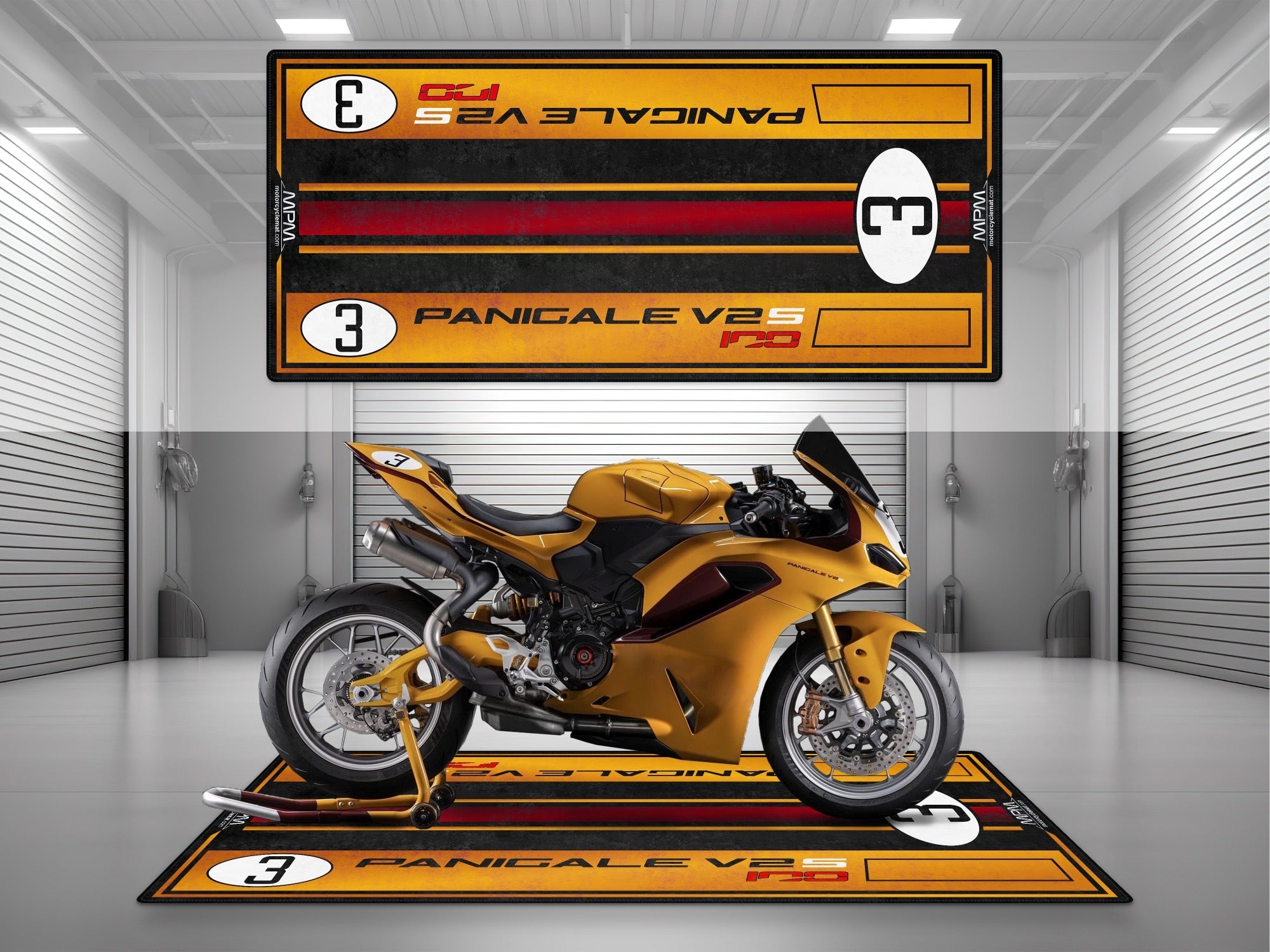 MPM Motorcycle Mat for Ducati Panigale V2 S Collezione 100 - MM4272