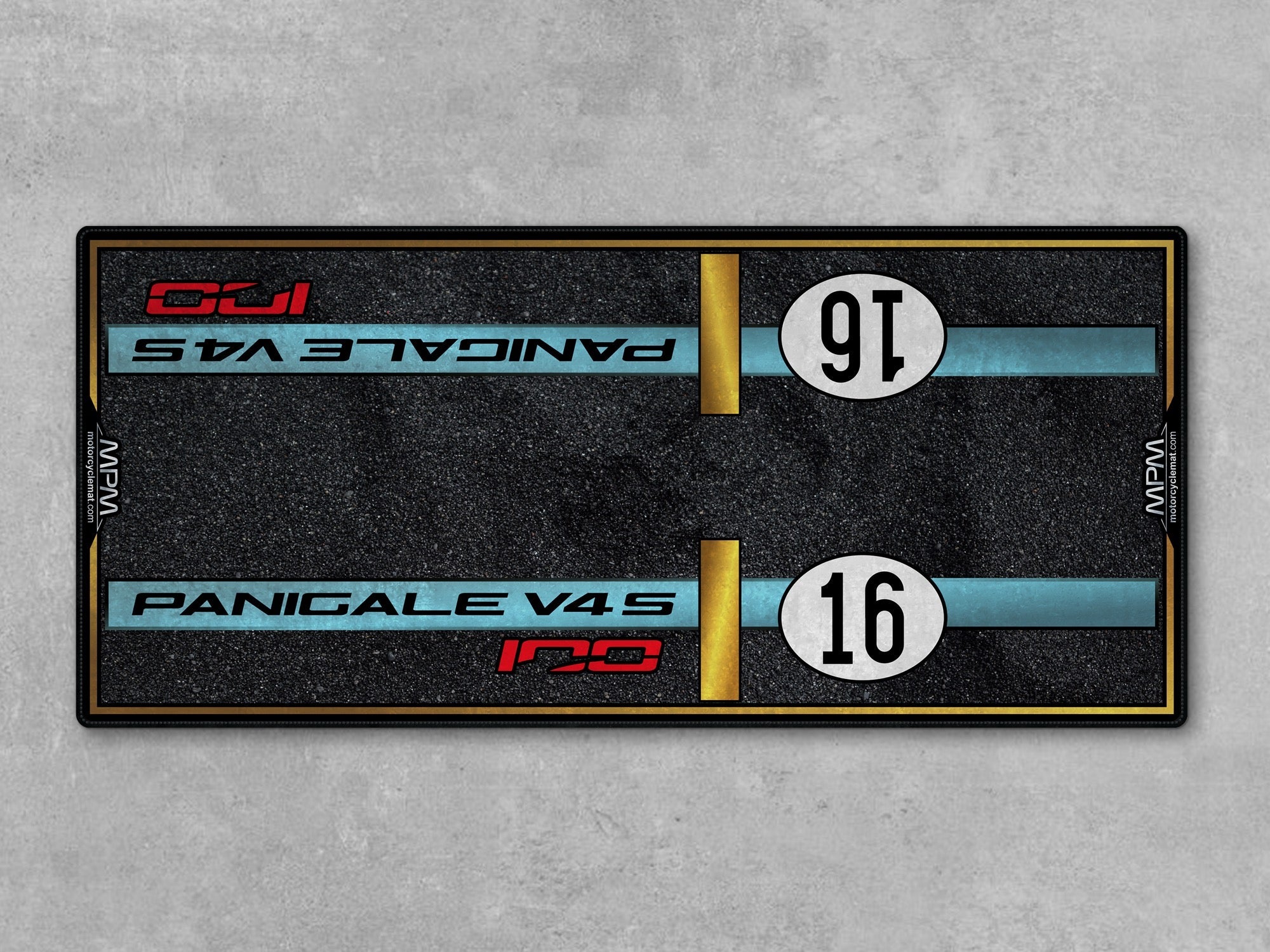 MPM Motorcycle Mat for Ducati Panigale V4 S Collezione 100 - MM4271