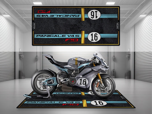 MPM Motorcycle Mat for Ducati Panigale V4 S Collezione 100 - MM4271