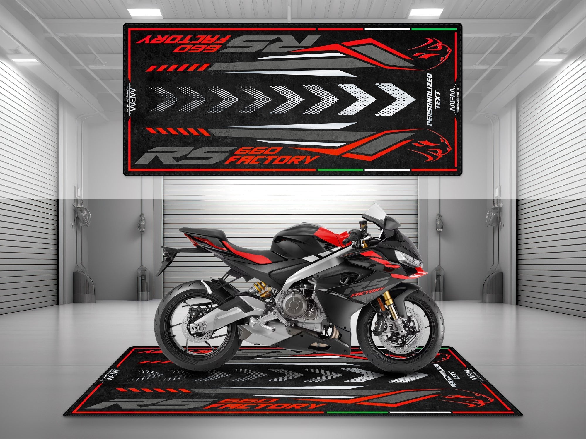 MPM Motorcycle Mat for Aprilia RS 660 Factory - MM4155