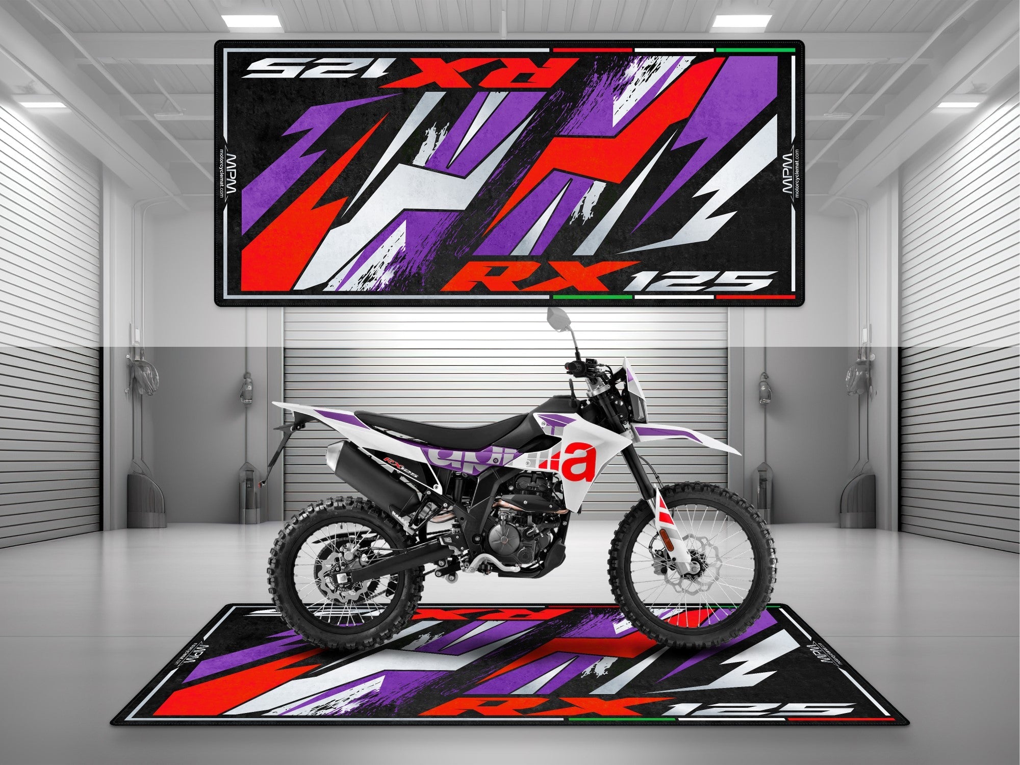 MPM Motorcycle Mat for Aprilia RX 125 - MM4162