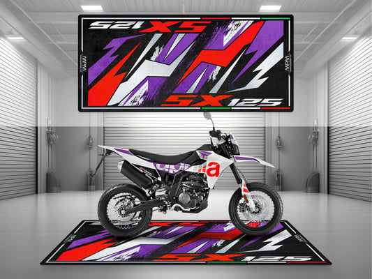MPM Motorcycle Mat for Aprilia SX 125 - MM4161