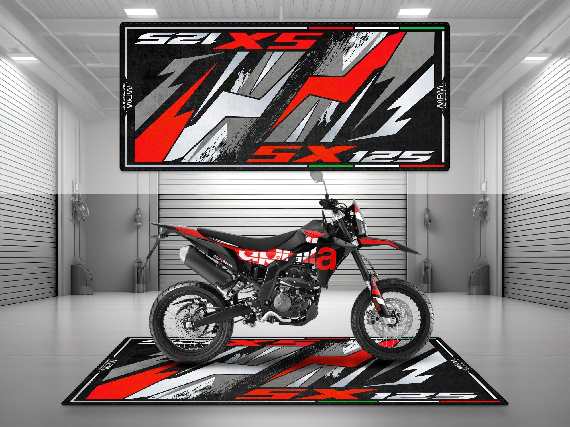 MPM Motorcycle Mat for Aprilia SX 125 - MM4161