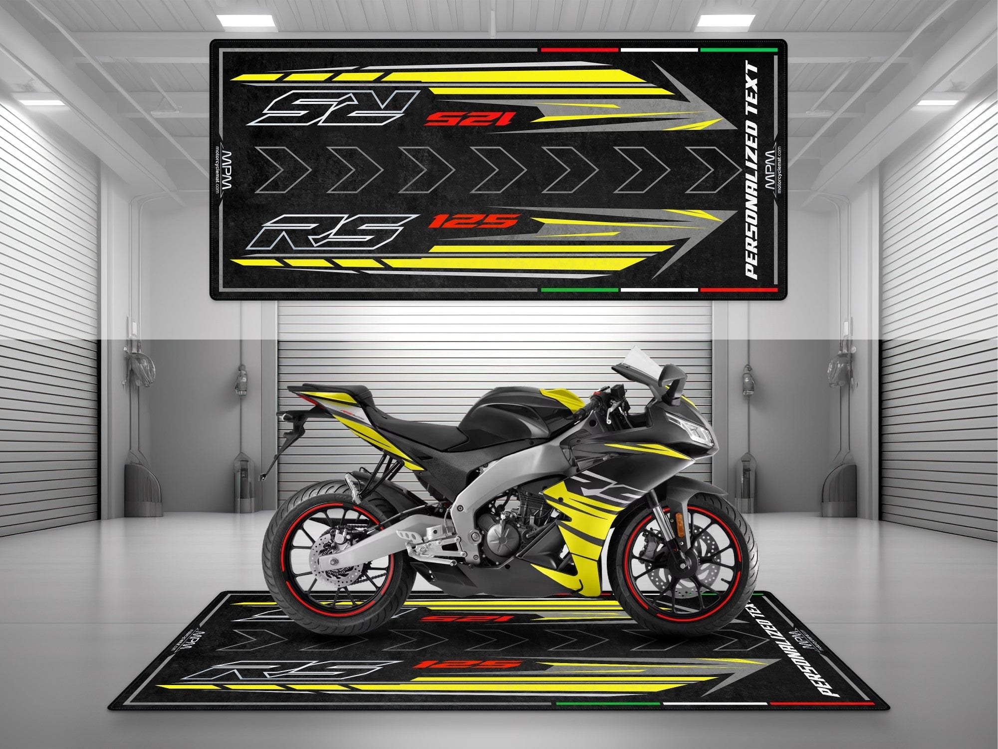 MPM Motorcycle Mat for Aprilia RS 125 - MM4159