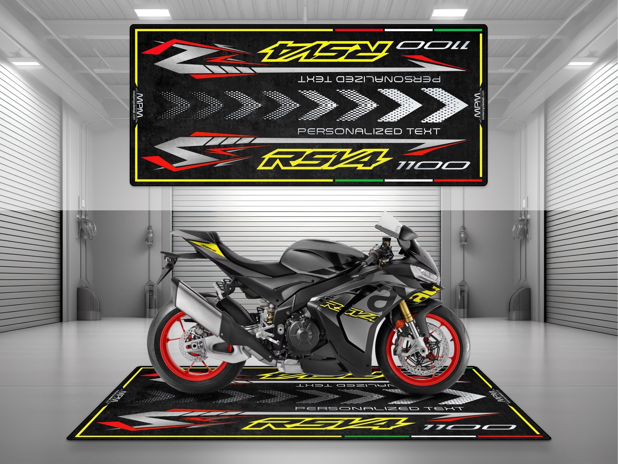 MPM Motorcycle Mat for Aprilia RSV4 1100 - MM4150
