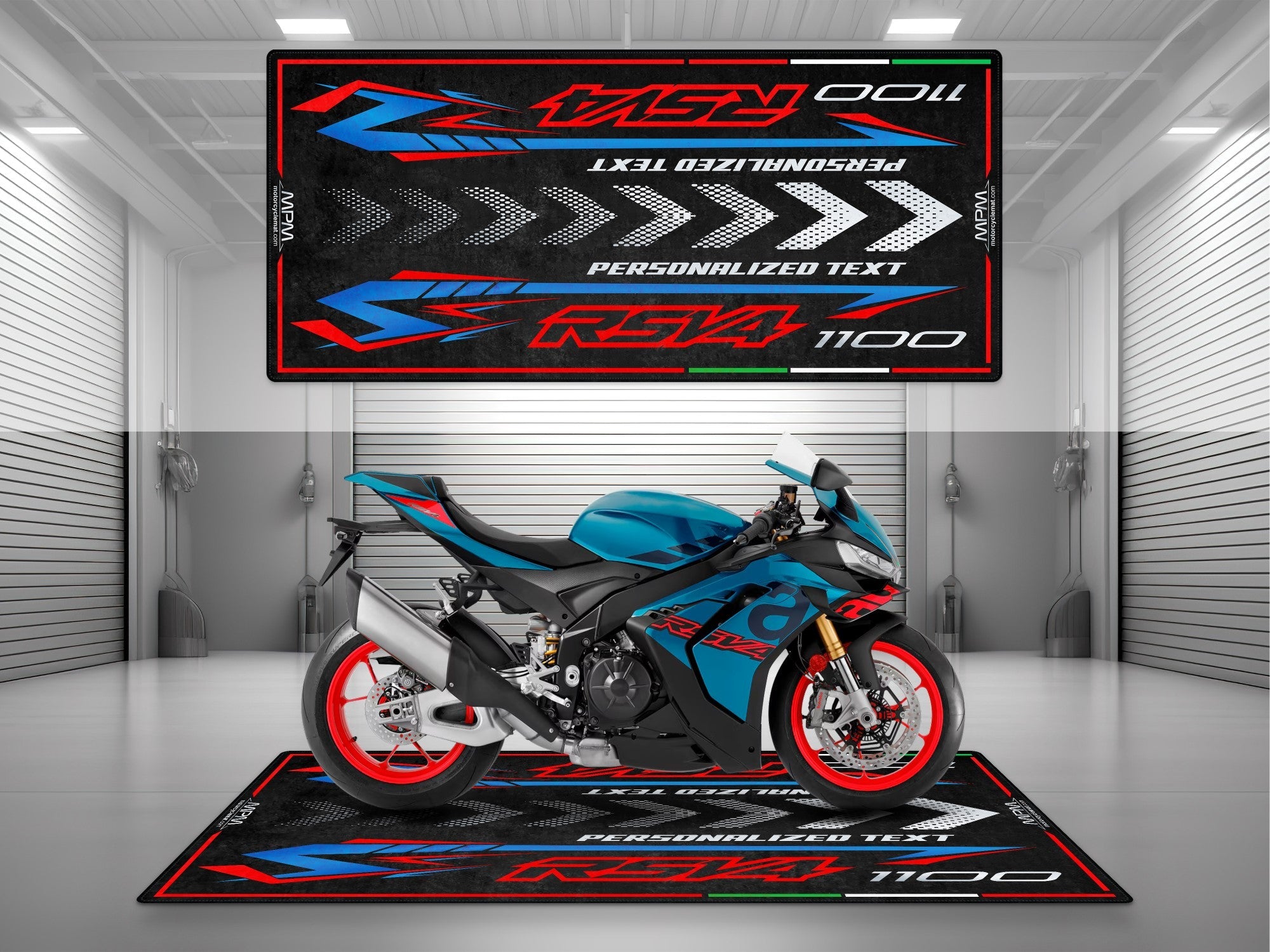 MPM Motorcycle Mat for Aprilia RSV4 1100 - MM4150