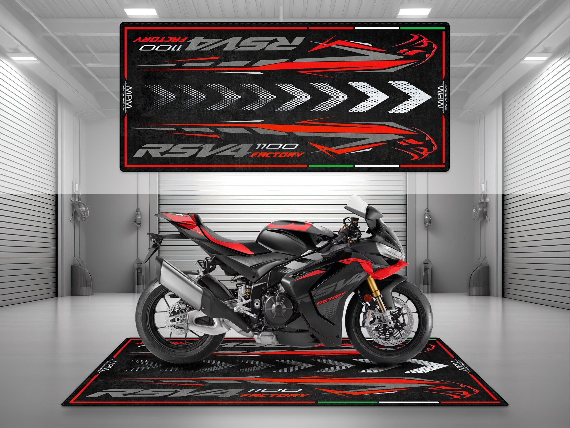 MPM Motorcycle Mat for Aprilia RSV4 Factory 1100 - MM4151