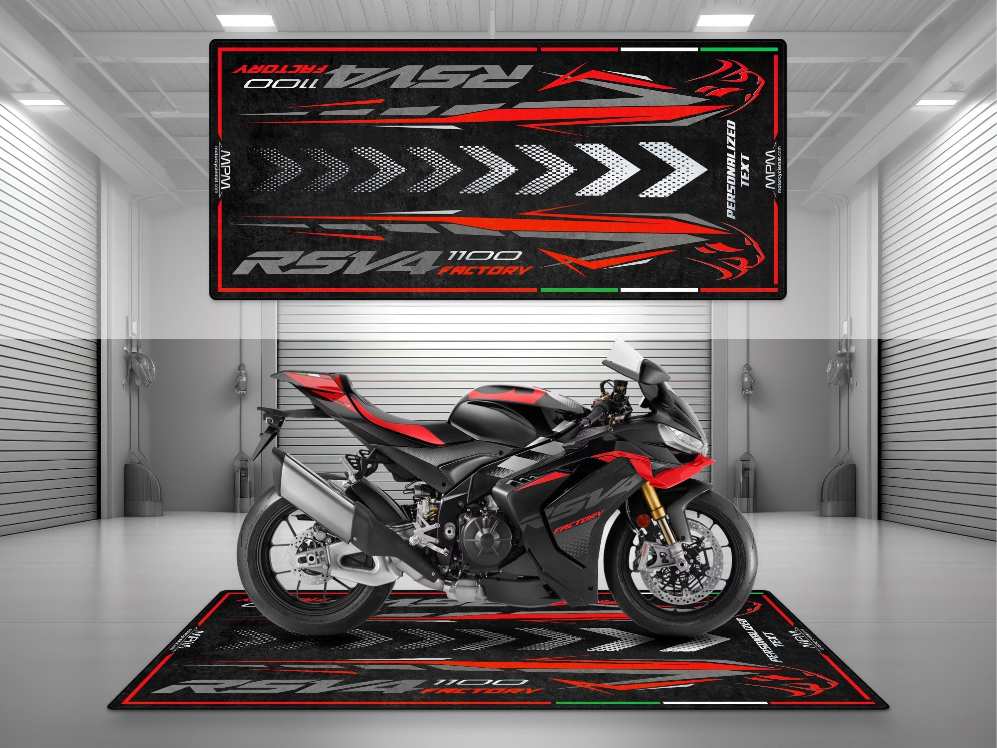 MPM Motorcycle Mat for Aprilia RSV4 Factory 1100 - MM4151