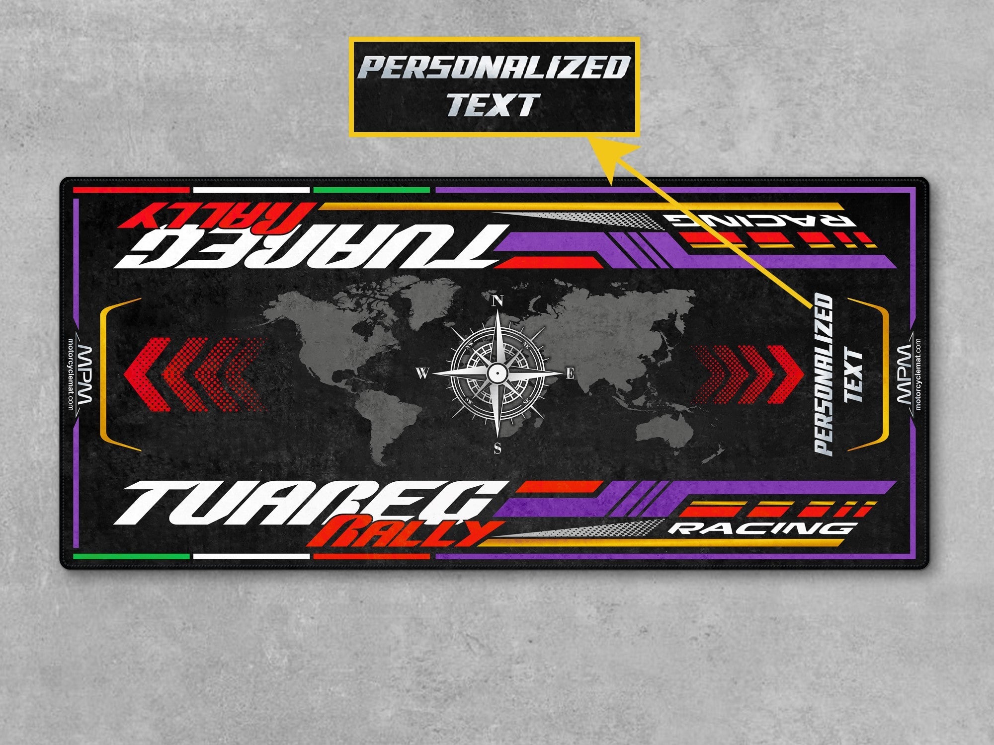 MPM Motorcycle Mat for Aprilia Tuareg Rally 660 - MM4154