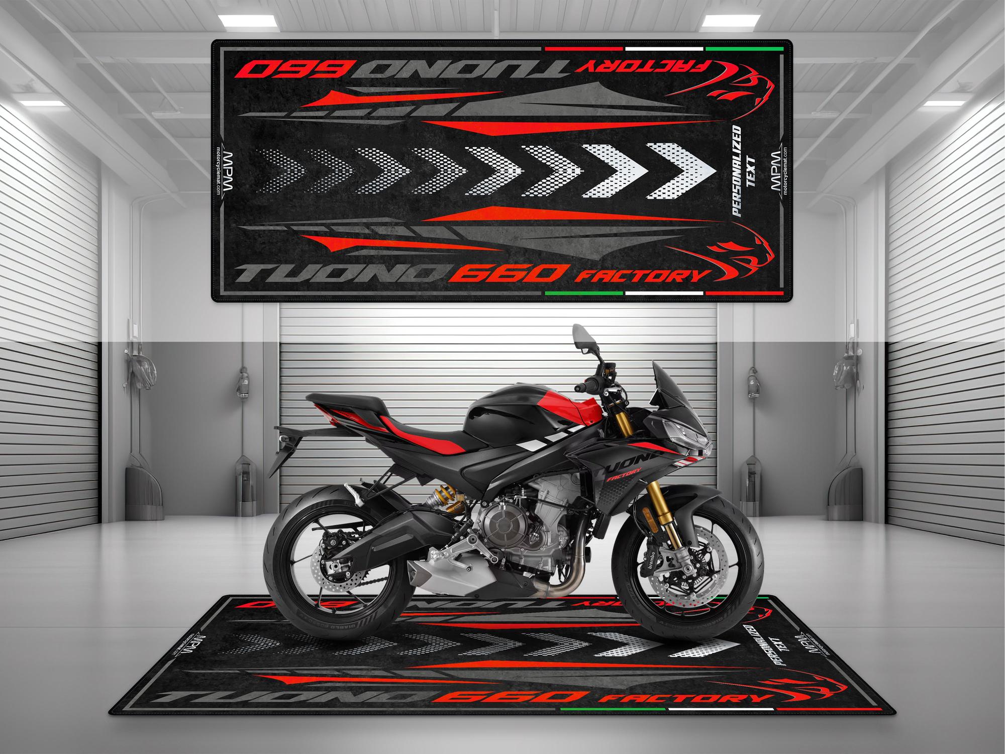MPM Motorcycle Mat for Aprilia Tuono 660 Factory - MM4156
