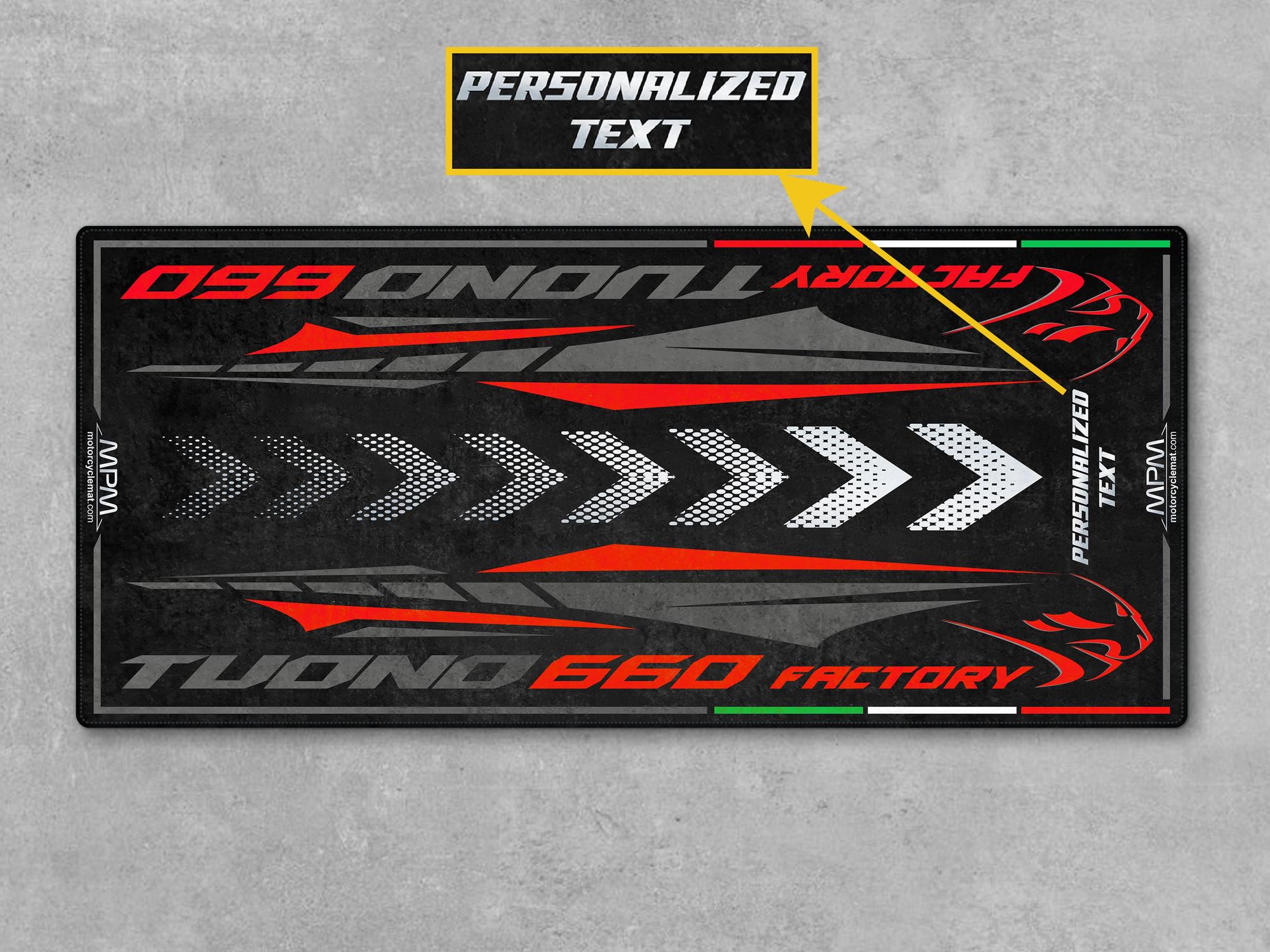 MPM Motorcycle Mat for Aprilia Tuono 660 Factory - MM4156