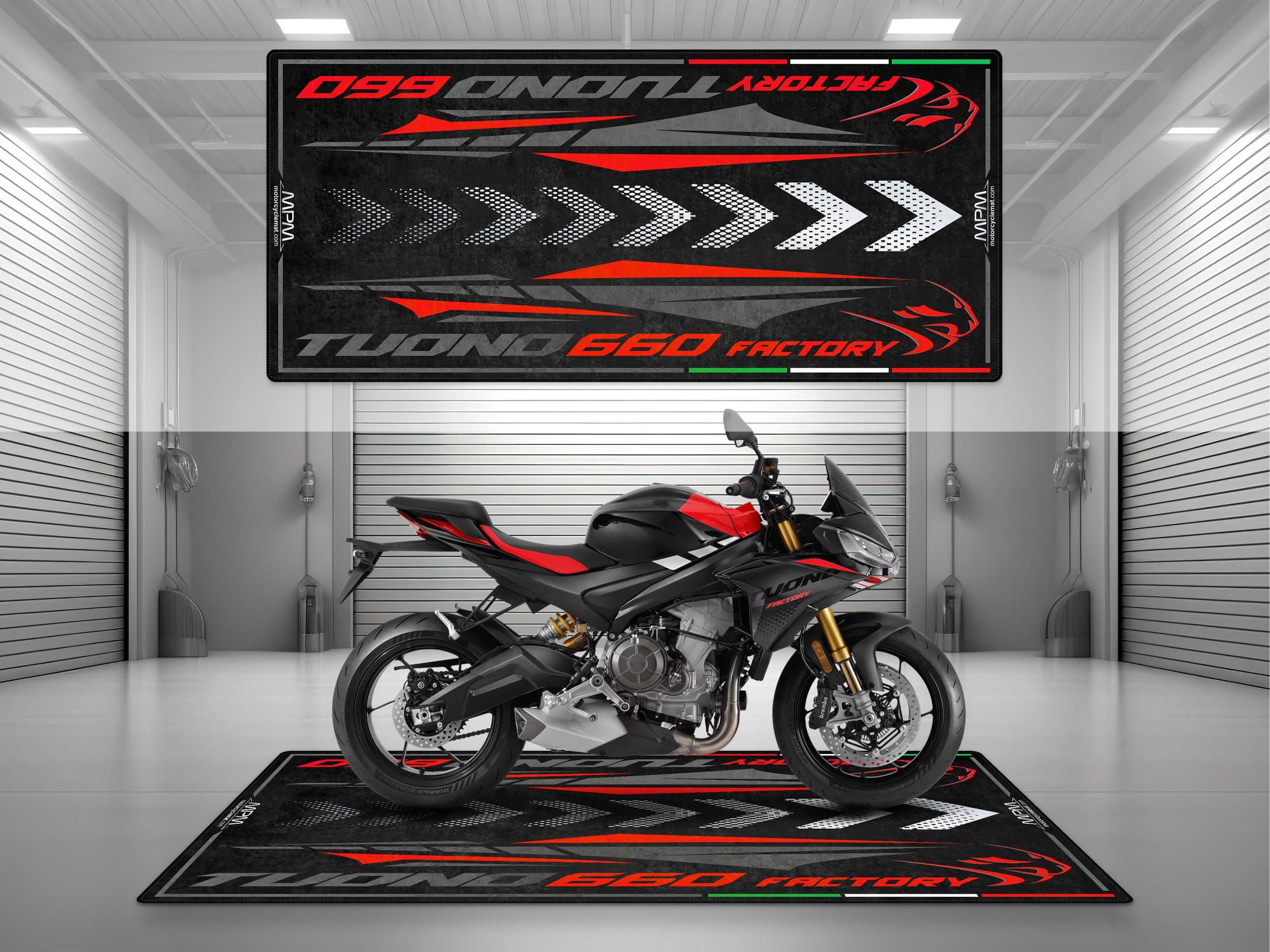 MPM Motorcycle Mat for Aprilia Tuono 660 Factory - MM4156