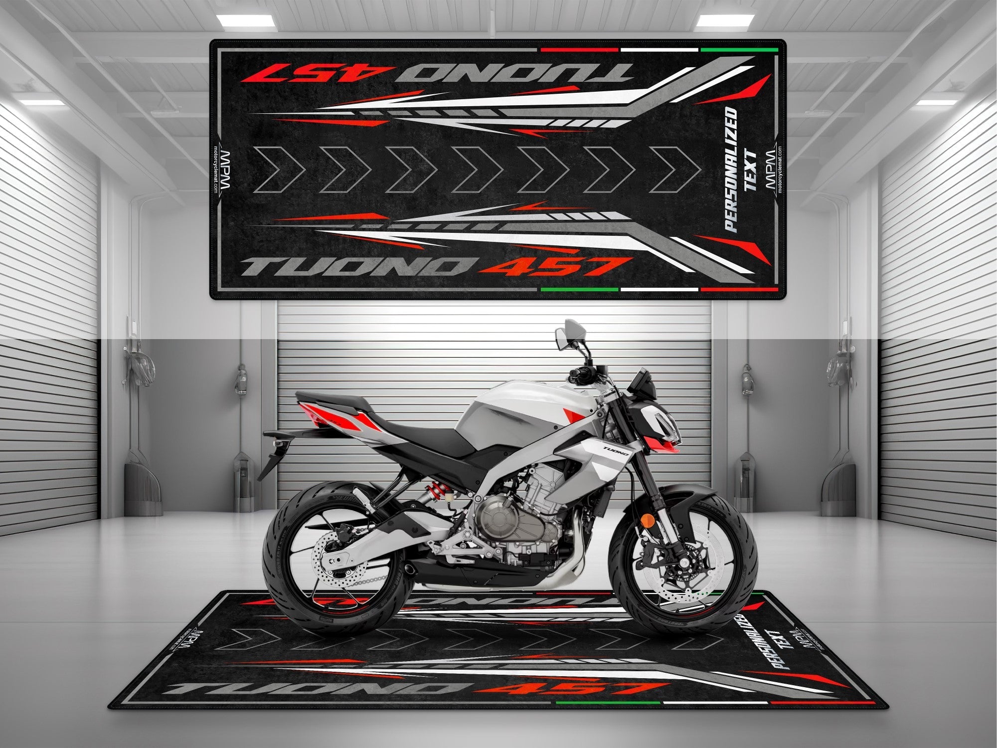 MPM Motorcycle Mat for Aprilia Tuono 457 - MM4158