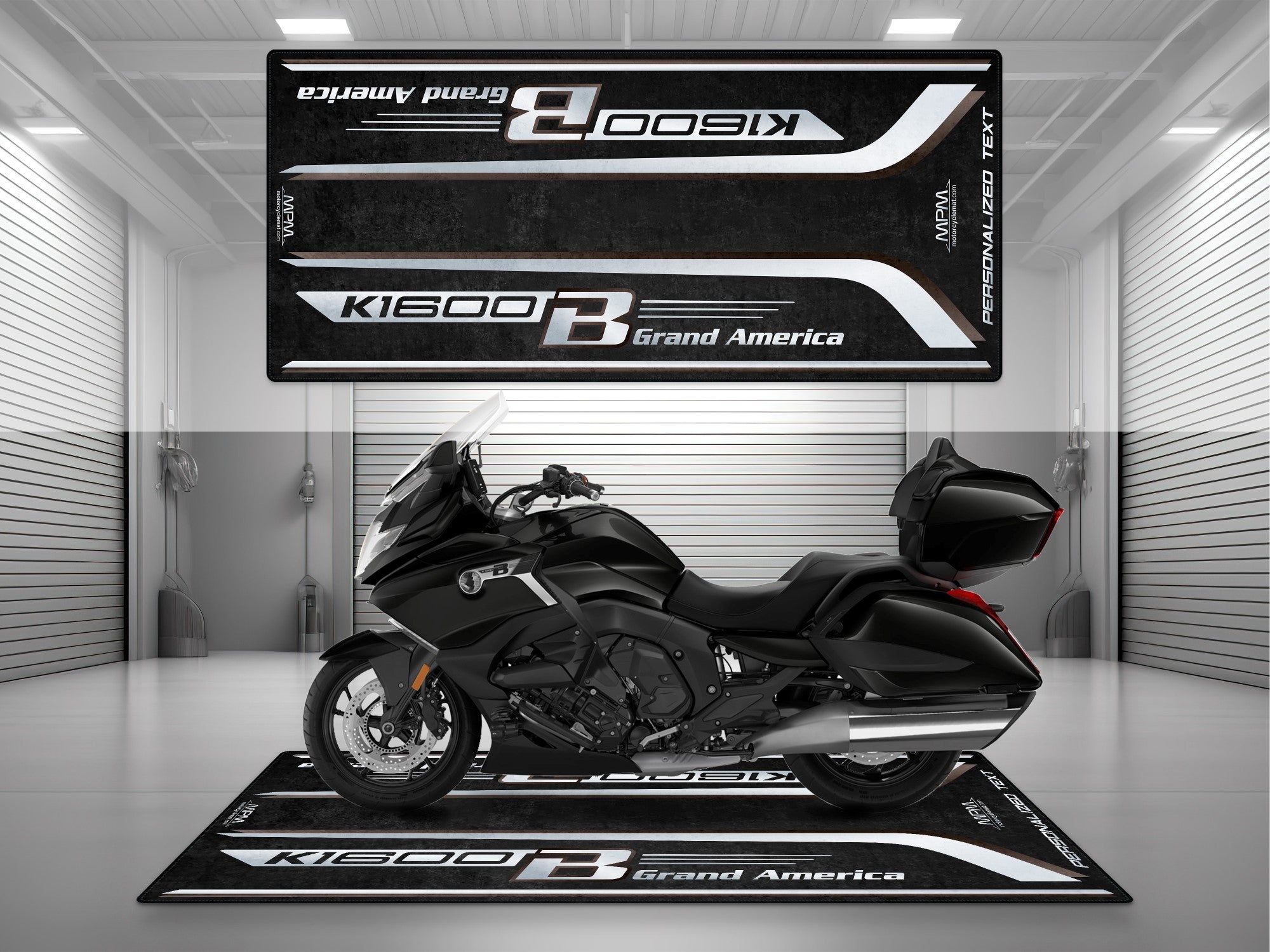 MPM Motorcycle Mat for BMW K1600 Grand America - MM4183