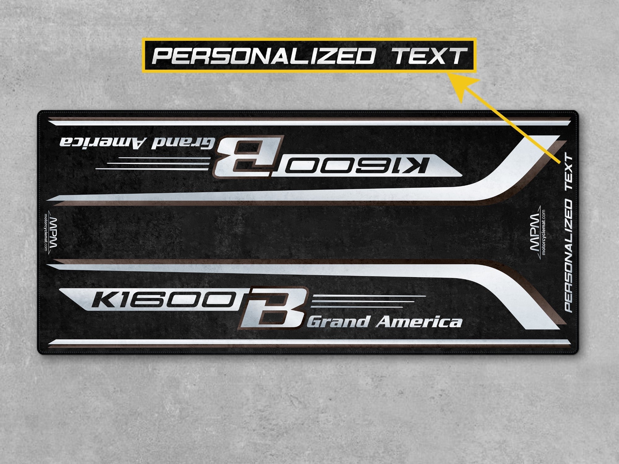 MPM Motorcycle Mat for BMW K1600 Grand America - MM4183