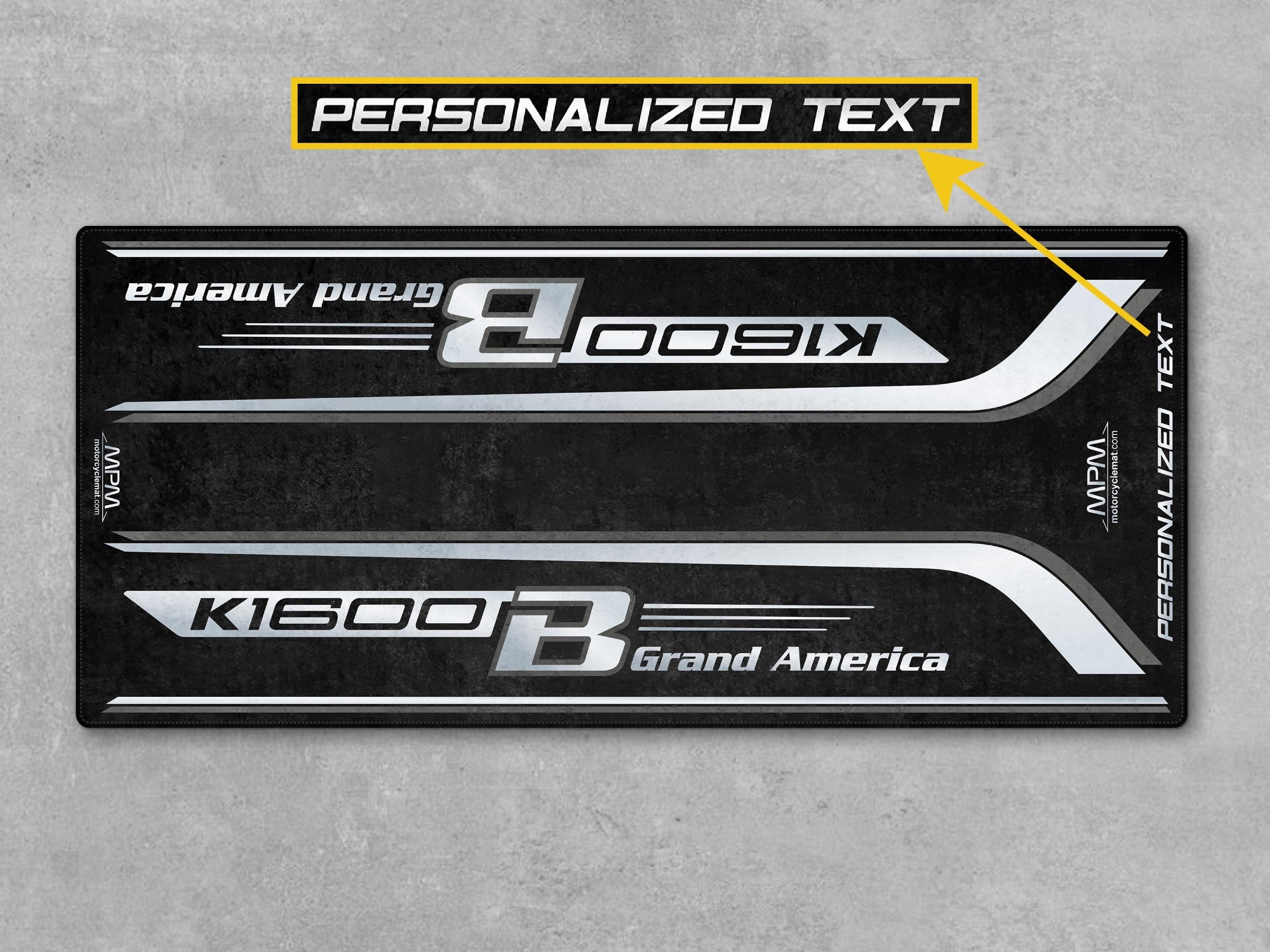 MPM Motorcycle Mat for BMW K1600 Grand America - MM4183
