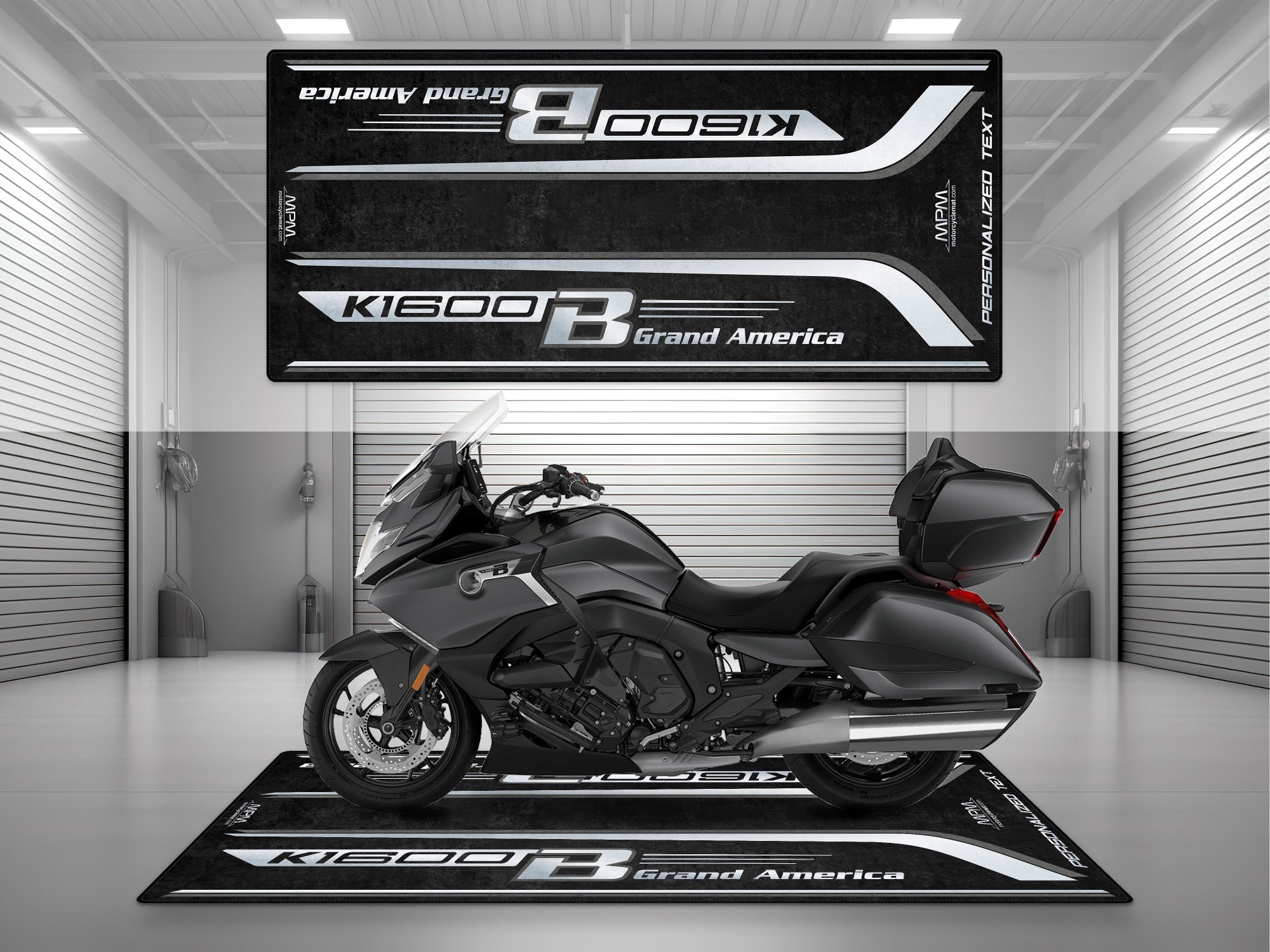 MPM Motorcycle Mat for BMW K1600 Grand America - MM4183