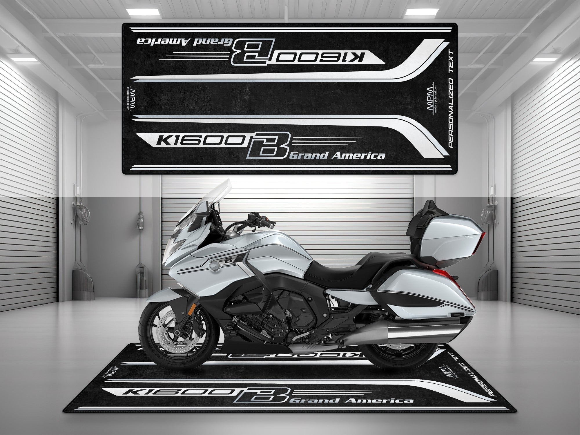 MPM Motorcycle Mat for BMW K1600 Grand America - MM4183