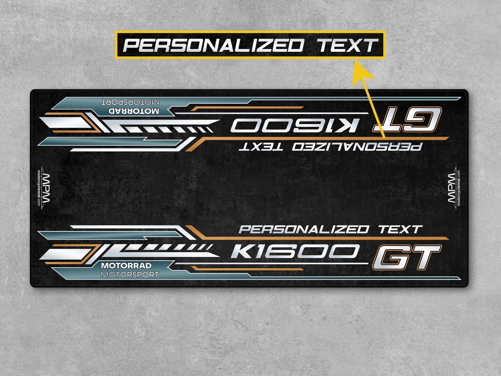 MPM Motorcycle Mat for BMW K1600 GT - MM4181