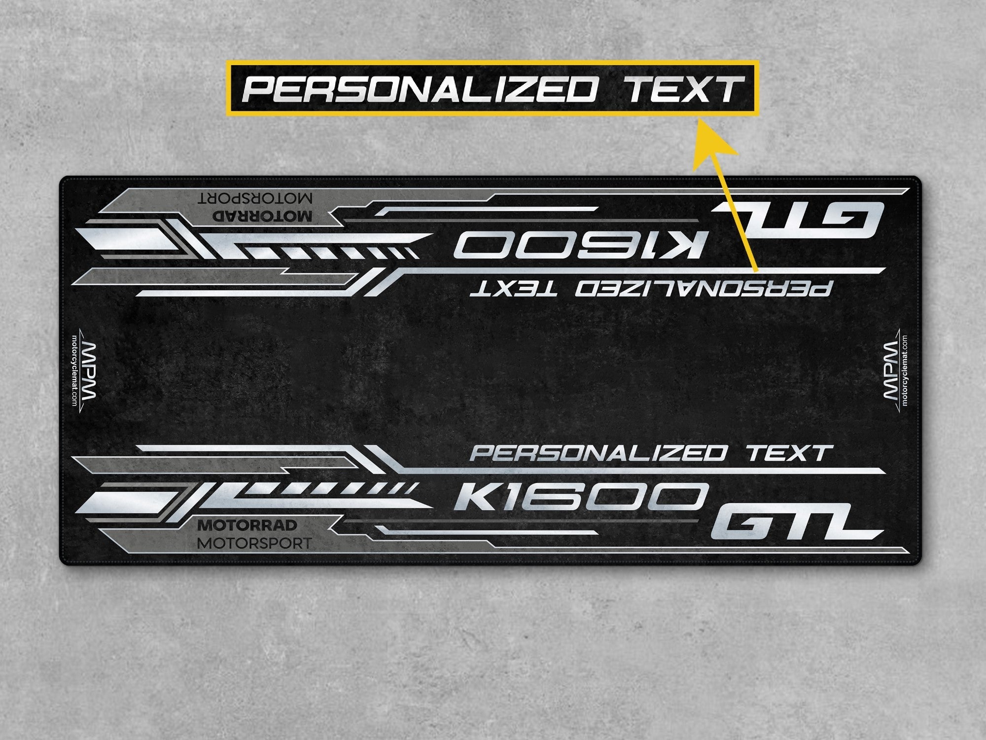 MPM Motorcycle Mat for BMW K1600 GTL - MM4180